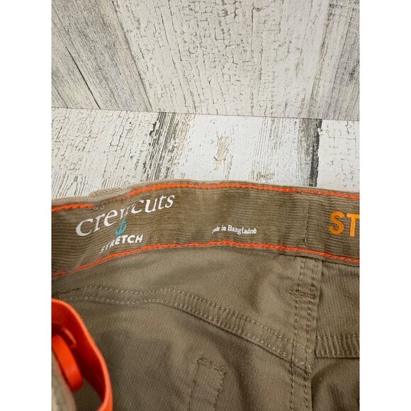 Crewcuts Boys Khaki Corduroy Pants Sz 5 Tan Cords - Picture 6 of 14